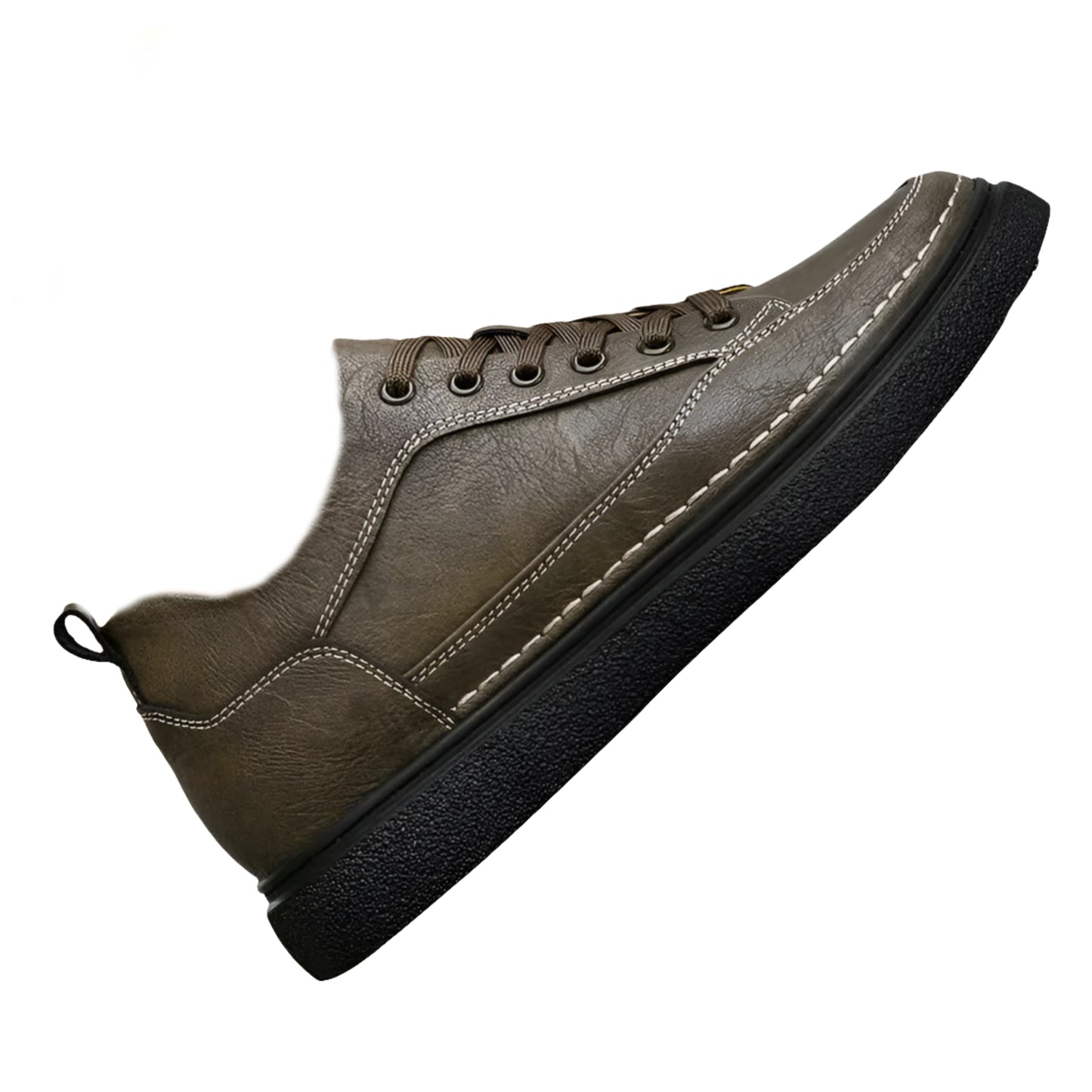 6 cm (2.4 inches) Taller Elevator Shoes: Casual Style Leather Height Increase Shoes - My Taller Self