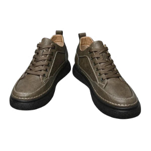 6 cm (2.4 inches) Taller Elevator Shoes: Casual Style Leather Height Increase Shoes - My Taller Self